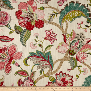 P Kaufmann Finders Keepers Raspberry | Medium/Heavyweight Duck Fabric | Home Decor Fabric | 56" Wide