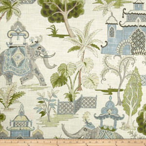 Elephant Print Fabric, Wallpaper and Home Decor