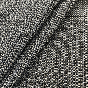 Covington Jackie-O Backed Granite | Very Heavyweight Tweed, Basketweave, Chenille Fabric | Home Decor Fabric | 55" Wide