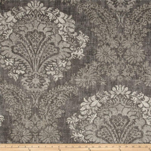 NEW King Rufus Brocade Satin Damask Decorating & Upholstery Fabric