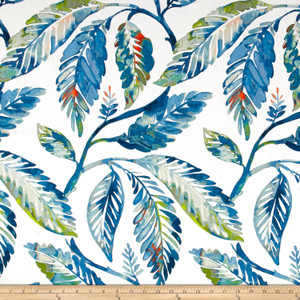 Waverly Creative Flow Basketweave Lapis | Medium/Heavyweight Basketweave Fabric | Home Decor Fabric | 54" Wide