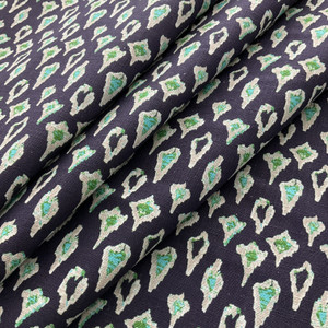 Lacefield Designs Global Market Ikat Dot Exclusive Emerald | Heavyweight Duck Fabric | Home Decor Fabric | 54" Wide