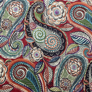 Waverly Mayan Market Duck Caliente | Medium/Heavyweight Duck Fabric | Home Decor Fabric | 54" Wide