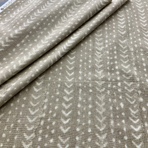 P Kaufmann Angola Mudcloth Basketweave Safari | Medium Weight Basketweave Fabric | Home Decor Fabric | 54" Wide