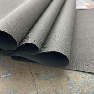 Ottertex Waterproof Canvas Charcoal | Heavyweight Canvas Fabric | Home Decor Fabric | 60" Wide