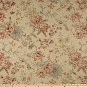 Waverly Lucchese Giardino | Medium Weight Linen Fabric | Home Decor Fabric | 54" Wide