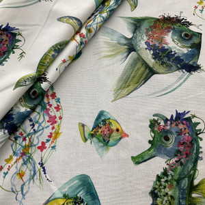 Fish Upholstery Fabric - Fabric Warehouse