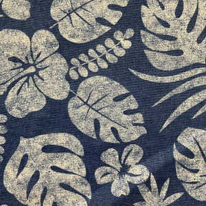 Tommy Bahama Outdoor Isle be Back Navy | Medium Weight Outdoor Fabric | Home Decor Fabric | 54" Wide
