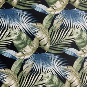 Tommy Bahama Outdoor San Juan Charcoal | Medium Weight Outdoor Fabric | Home Decor Fabric | 54" Wide