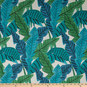 Justina Blakeney Paradise Print Azure | Home Decor Fabric | 55" Wide