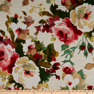 Covington Mimi Linen Blossom | Medium/Heavyweight Linen Fabric | Home Decor Fabric | 55" Wide