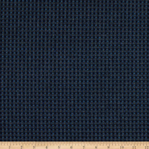 Sunbrella Dimension Depth 16007-0002 Indigo | Medium Weight Outdoor, Basketweave Fabric | Home Decor Fabric | 54" Wide