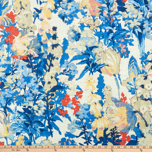 PKL Studio Summer Ready Linen Bluejay | Medium/Heavyweight Linen Fabric | Home Decor Fabric | 54" Wide
