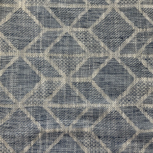 Hilary Farr Geode Jacquard Batik Blue | Very Heavyweight Jacquard Fabric | Home Decor Fabric | 56" Wide