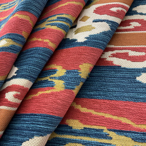 Artistry Tribal Southwest Vocado Chenille Jacquard Lacquer | Very Heavyweight Jacquard, Chenille Fabric | Home Decor Fabric | 56" Wide