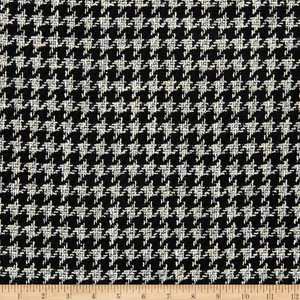 Performatex Coco Outdoor Woven B&W | Medium Weight Outdoor, Woven Fabric | Home Decor Fabric | 54" Wide