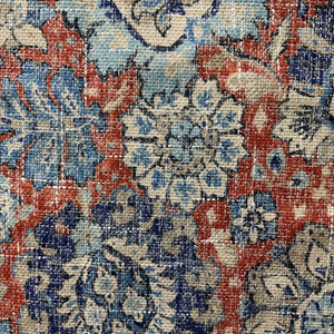 PKL Studio Heriz Medallions Woven Federal | Very Heavyweight Woven Fabric | Home Decor Fabric | 54" Wide