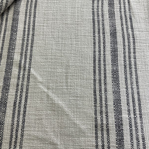 Hobie Stripe Linen Basketweave Pumice | Basketweave | Home Decor Fabric | 54" Wide
