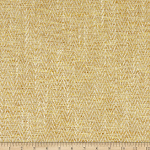 P Kaufmann Artisan Herringbone Woven Sunshine | Heavyweight Woven Fabric | Home Decor Fabric | 56" Wide