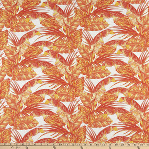 Tropical Palm Leaves Home Decor Fabric