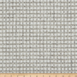 Performatex Hearthstone Outdoor Woven Grey White | Very Heavyweight Outdoor, Woven Fabric | Home Decor Fabric | 54" Wide