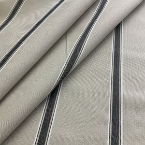 Performatex O' Linen Bone Stripe Outdoor Woven Linen | Medium Weight Woven, Outdoor Fabric | Home Decor Fabric | 54" Wide