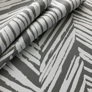 Terrasol Hatteras Outdoor Jacquard Pewter | Medium/Heavyweight Outdoor, Jacquard Fabric | Home Decor Fabric | 54" Wide