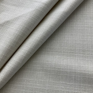 Basketweave Backed Upholstery Turbo Solid Pearl | Medium/Heavyweight Basketweave, Woven Fabric | Home Decor Fabric | 54" Wide