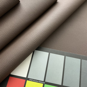 ANTHEM TAUPE Faux Leather Upholstery Vinyl Fabric