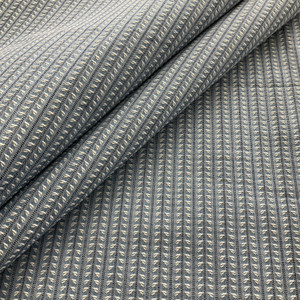 PKL Studio Linear Leaves Jacquard Baltic | Medium Weight Woven, Jacquard Fabric | Home Decor Fabric | 54" Wide