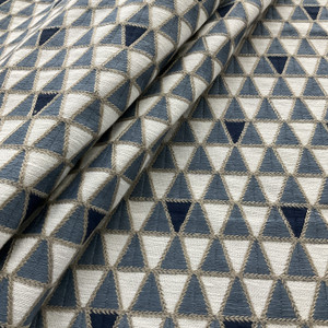 P Kaufmann A Fresh Take Grenada Embroidered Woven Horizon | Medium Weight Duck Fabric | Home Decor Fabric | 54" Wide