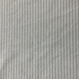 Swavelle Hot Hands Ticking Stripe Recycled Jacquard Oatmeal | Very Heavyweight Jacquard, Woven Fabric | Home Decor Fabric | 56" Wide