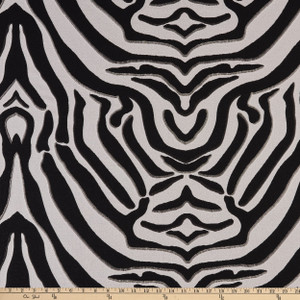tfa Okapi Jacquard Onyx | Medium/Heavyweight Jacquard Fabric | Home Decor Fabric | 55" Wide