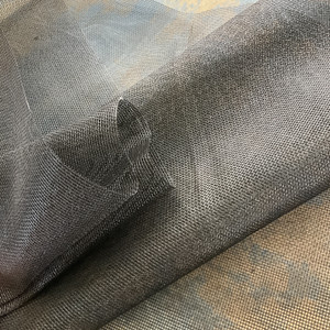 Black Mesh Screening Semi-Stiff Medium/Fine 60 Wide Fabric by the Yard  (7586G-9C)