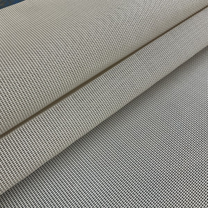 Grey Sand Phifertex Standard Vinyl Mesh Grey Sand | Heavyweight Mesh, Outdoor Fabric | Home Decor Fabric | 54" Wide