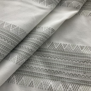 Off White Cotton Fabric by the Yard 2meters/2.18 Yards Monochrome Minimal  Fabric Country Southwestern Upholstery for Dining Chairs 