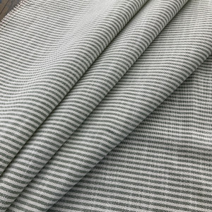 RTC Fabric 100% Cotton 44 Wide Ticking Stripe Khaki Fabric by the Yard