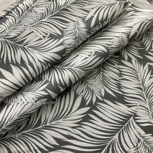 Gray/White Comersan Fabrics Acuario Duck Grey/White | Lightweight Duck Fabric | Home Decor Fabric | 55" Wide