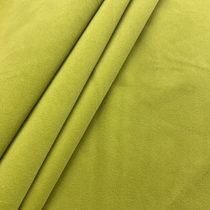 Chive Green Microfiber Velvet Fabric by Richloom