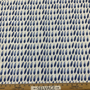 Terrasol Outdoor Rain Indigo | Medium Weight Outdoor Fabric | Home Decor Fabric | 54" Wide