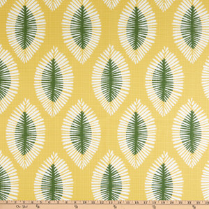 Premier Prints Bohemian Attitude Hayden Luxe Outdoor Slub Spice Yellow | Medium/Heavyweight Outdoor Fabric | Home Decor Fabric | 54" Wide