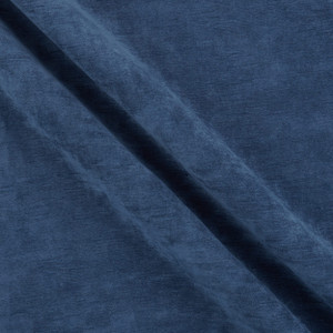 Endurepel Pique 308 Faux Suede Navy Fabric by the Yard | Heavyweight Faux Suede Fabric | Home Decor Fabric | 54" Wide