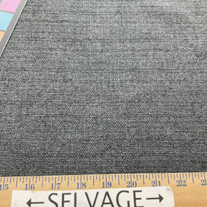 ABBEYSHEA Endurepel Stride 908 Charcoal Fabric By The Yard | Home Decor Fabric | 57.00" Wide