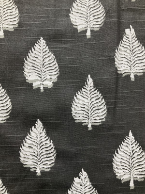 Premier Prints Reflection Slub Duck Raven | Home Decor Fabric | 54" Wide