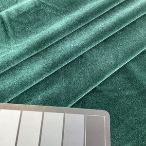 Alpine Upholstery Velvet Hunter Green | Medium/Heavyweight Velvet Fabric | Home Decor Fabric | 54" Wide