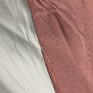 pink insulated fabric 43" Wide 