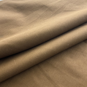 10 Oz Brown Brushed Bull Denim Twill Fabric | 100% Cotton | 54" Wide | By The Yard