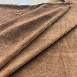 Brown Velvet Fabric | Upholstery Craft Fabric | 54" Wide | By The Yard