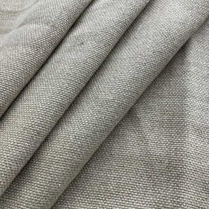2.5 Yard Piece of 26.5 Oz 100% Linen Calgary Basketweave Natural | Very Heavyweight Linen, Basketweave Fabric | Home Decor Fabric | 55" Wide