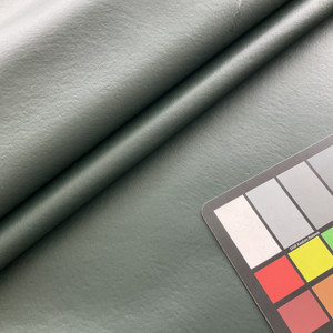 Deep Forest Green Faux Leather Fabric | Upholstery | Felt-Backed | 54" Wide | By the Yard